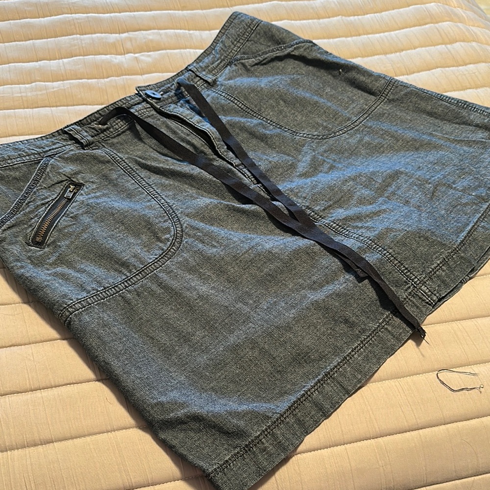 Blue Denim Skort